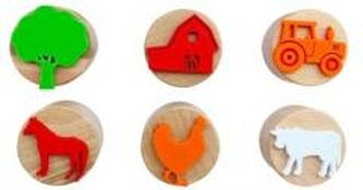 Stemple drewniane farma 6szt