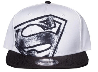 Snapback kšiltovka DC Comics|Superman: Vytetované logo (nastavitelná)