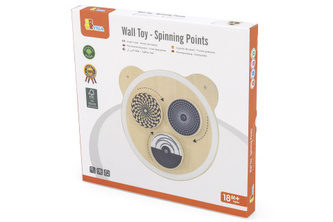 Dřevěná nástěnná hra kruhy