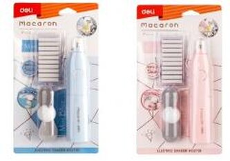 Gumka elektryczna z wiatraczkiem mix DELI