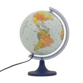 Globus polityczny podświetlany 25cm w.czeska