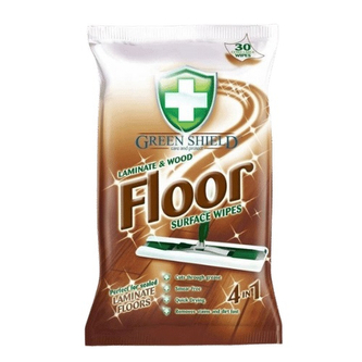 GREEN chusteczki do podłóg drewnianych SHIELD