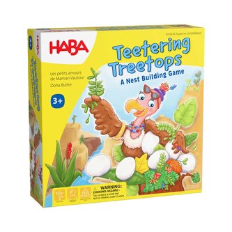 Haba Spoločenská kooperatívna hra pre deti V korunách stromov od 3 rokov