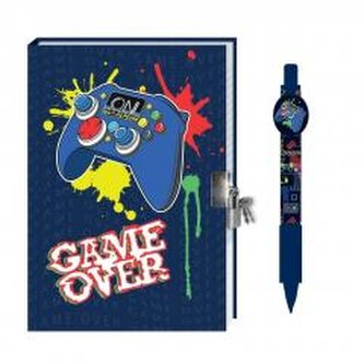 Pamiętnik+długopis Gamer