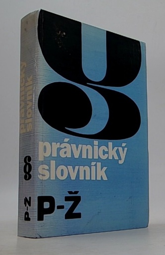 Právnický slovník P-Ž