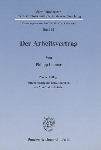 Der Arbeitsvertrag