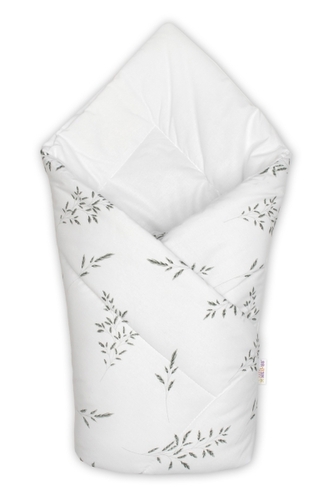 Kojenecká zavinovačka Klasik Louka, bílá