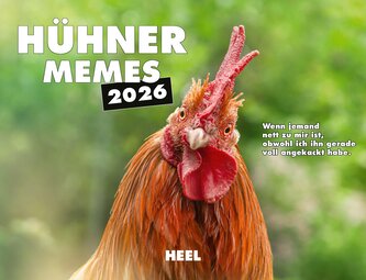 Kalender Hühner Memes 2026 Eintragkalender