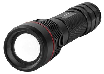 NEDIS LED svítilna/ napájení z baterie/ 3,7 V DC/ 10 W/ 1000 lm/ dosah 200 m/ černá