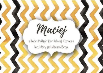 Magnes Imiona - Maciej