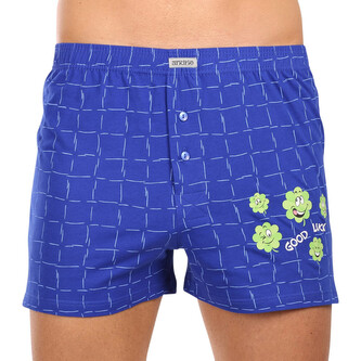 Pánské trenky Andrie modré (PS 5801 blue) XL