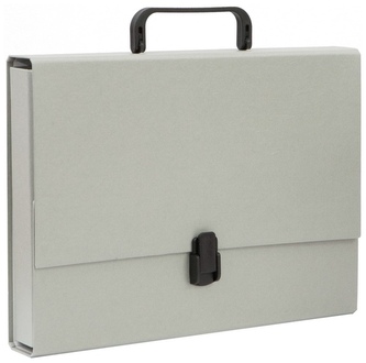 Teczka z rączką A4 szara mat Tadeo