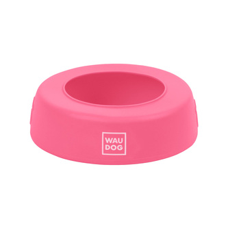 WAUDOG miska silikonová nerozlévací 750ml růžová