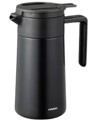 Kettle THERMAL SERVER Hario ceramic coat Black 600ml