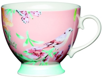 Porcelánový hrnek Peach Birds