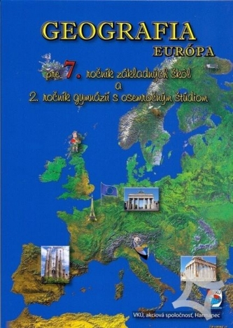 Geografia - Európa pre 7. ročník ZŠ - učebnica