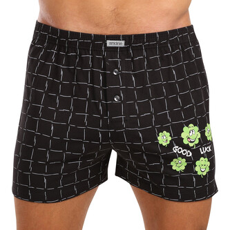 Pánské trenky Andrie černé (PS 5801 black) XXL