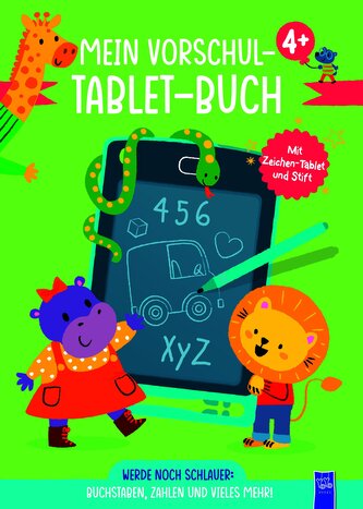 Mein Vorschul-Tablet-Buch 4 + (grünes Cover)