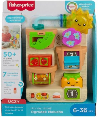 Fisher Price Edukacyjny ogródek malucha
