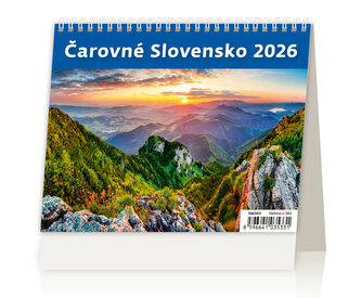 Slovenský kalendár Čarovné Slovensko
