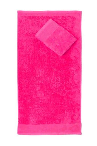 RĘCZNIK AQUA 30X50 FROTTE RÓŻOWY 500G.