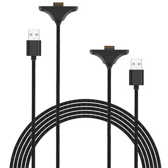 iPega SW2119A Nabíjecí kabel (3m, 2ks) pro JoyCon Ovladače Nintendo Switch 2 Red/Blue (Pošk. Balení)