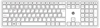 HP USB Business Slim v2 SmartCard CCID Keyboard CZ