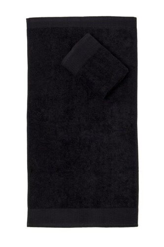 RĘCZNIK AQUA 30X50 FROTTE CZARNY 500G.