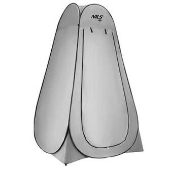 NC1706 ŠEDÁ SKLÁDACÍ PŘEVLÉKACÍ/SPRCHOVACÍ KABINA NILS CAMP