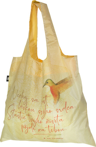 Taška nákupná skladacia "Nechaj sa viesť..."