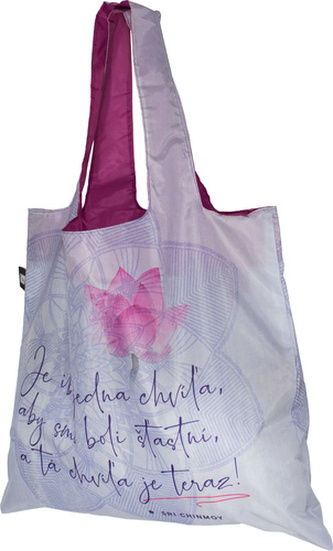 Taška nákupná skladacia "Je len jedna chvíľa..."