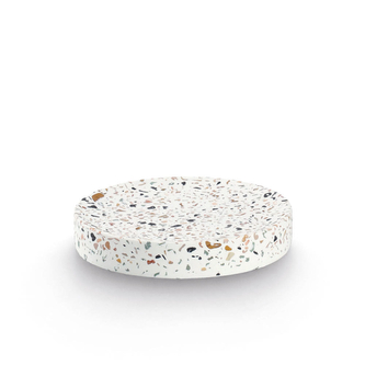 Zeller Betonová mýdlenka TERAZZO, Ø 11 cm