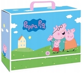 Teczka z rączką XL Peppa Pig 9 cm, Astra