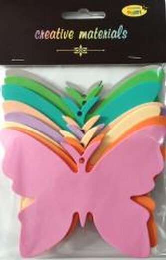 Motyle z pianki 11,5x8,5cm 8szt
