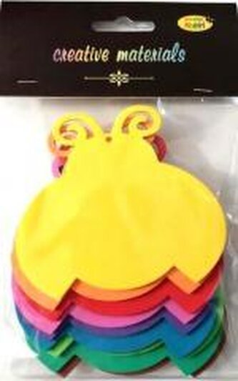 Biedronki z pianki 10,5x9cm 9szt