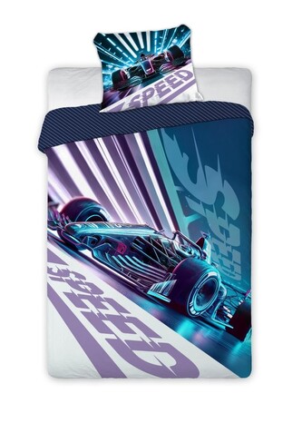 POŚCIEL KPL. MŁODZIEŻOWA 030 BOLID 160X200+70X80 BAW.MŁ.