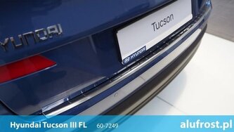 Ochranná lišta hrany kufru Hyundai Tucson 2018-2020 (po faceliftu) Ochranná lišta hrany kufru Hyundai Tucson 2018-2020 (po faceliftu)