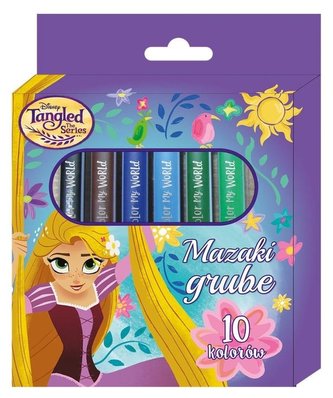 Mazaki grube Princess 10 kolorów