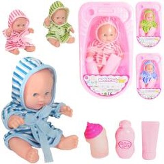 Lalka bobas w wanience z akcesoriami MIX Lalka bobas w wanience z akcesoriami MIX