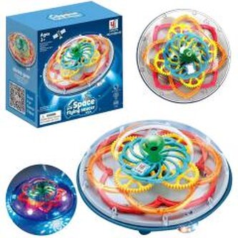 Ufo na baterie b&go światło i dźwięk