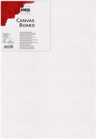 Malířské plátno na desce 13 x 18 cm, KREUL