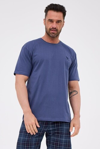 Piżama Cornette 326/195 Wild Wood 2 kr/r M-2XL męska jeans XXL