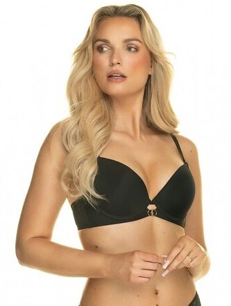 Biustonosz push-up Konrad Molly czarny 90B
