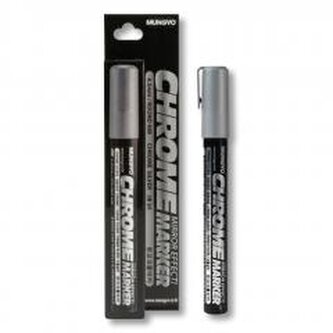 Marker chromowy 4,5mm srebrny MUNGYO
