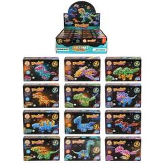 Klocki dinozaury 30el MIX