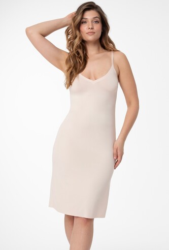 Halka Julimex Soft & Smooth Long S-2XL beżowy L