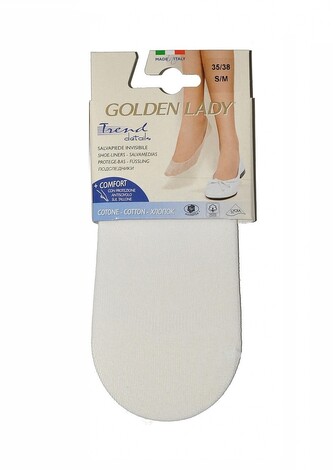 Baleriny Golden Lady Ballerina 6P Cotton A'2 35-42 bianco/biały 35/38-S/M