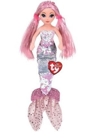 TY Mermaids Cora - różowa syrenka 45cm