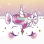 Ubrousky Jednorožec Unicorn Dreams – 33 × 33 cm, 16 ks