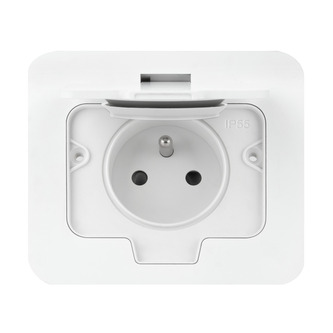 ORNO OR-GM-9031/W Zásuvka zápustná hermetická s víčkem